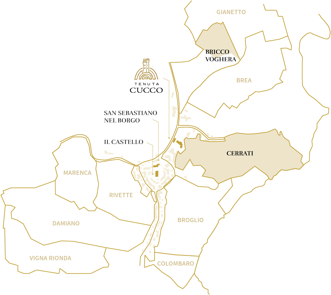 Serralunga d’Alba: the cru’s of Tenuta Cucco