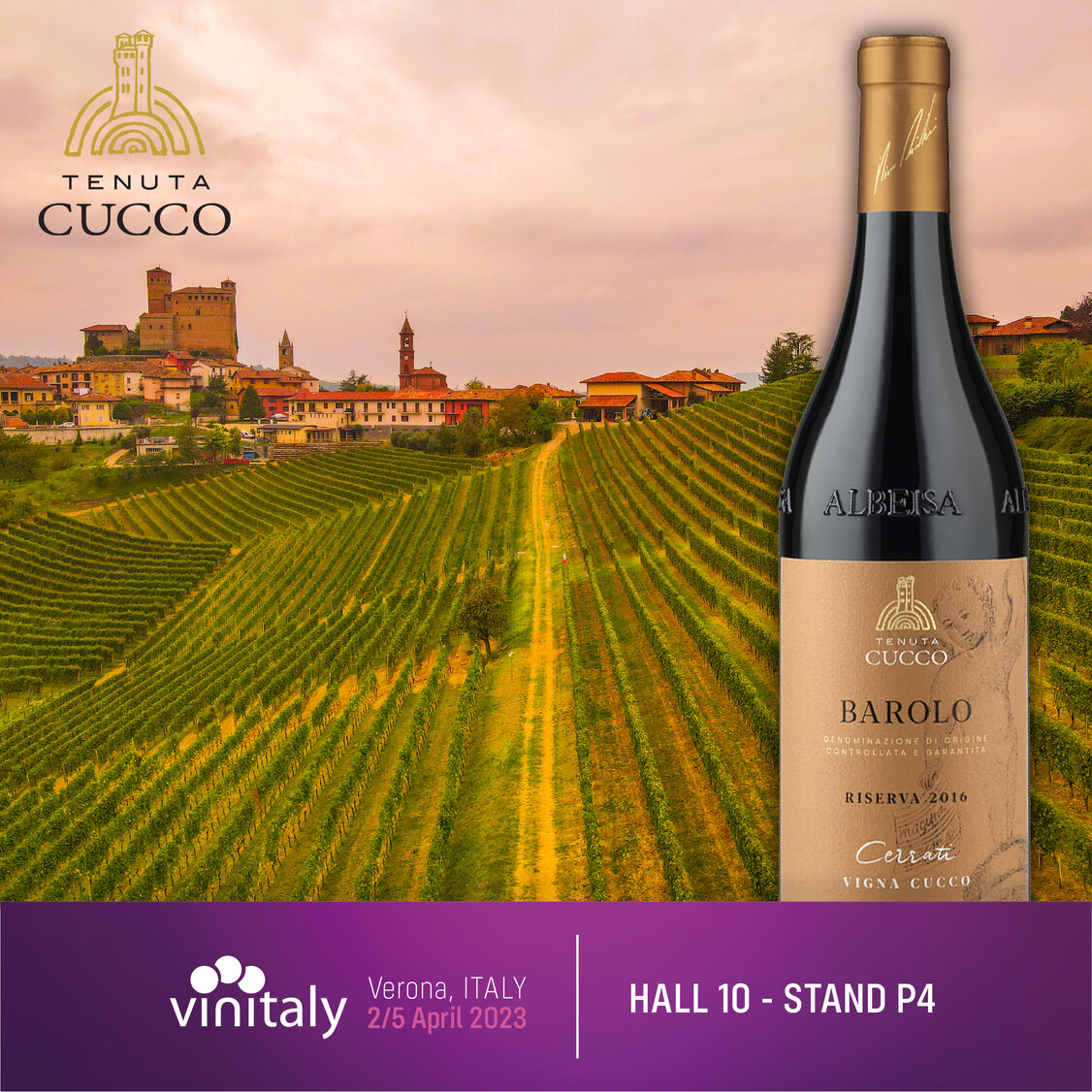 Tenuta Cucco at Vinitaly 2023